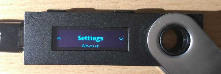 Ethereum settings