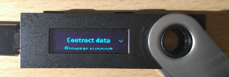 Ethereum contract data